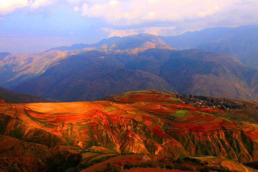 Luoxia valley Dongchuan Yunnan